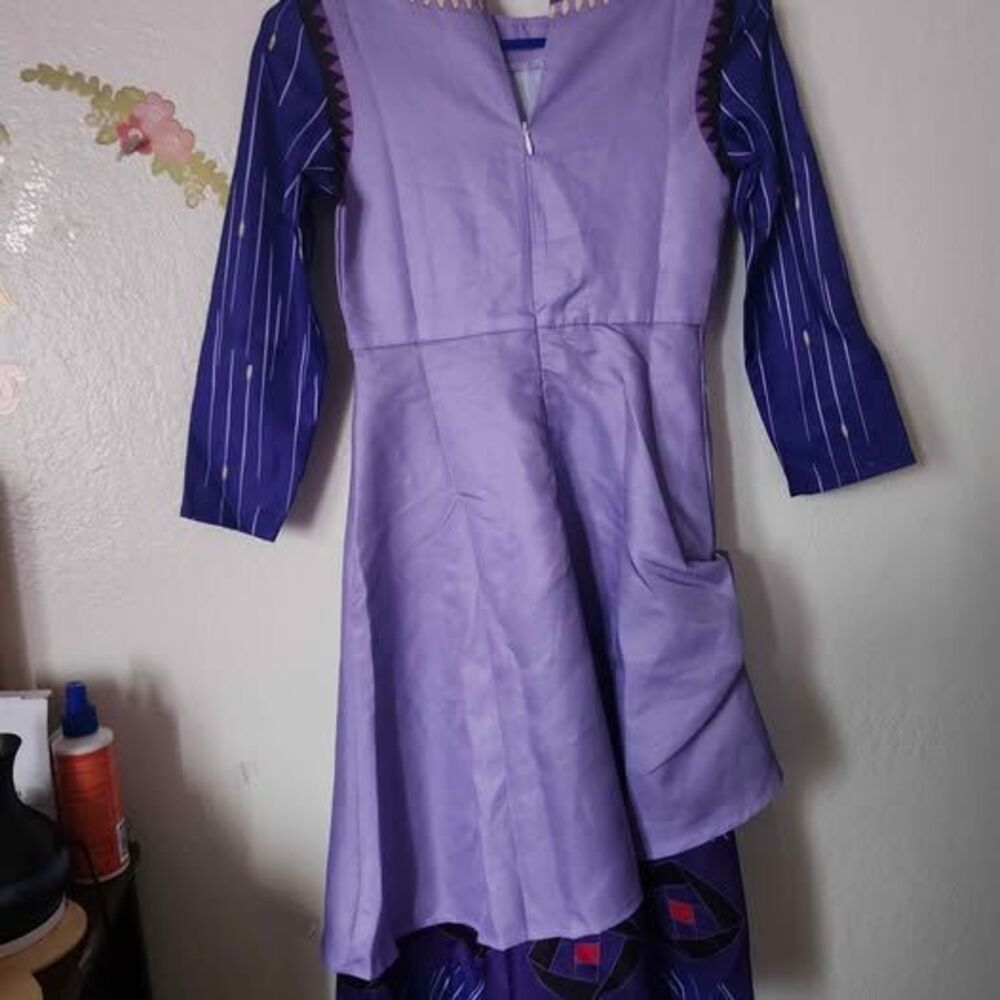 Girls Layered Long Sleeve Prairie Look Dress